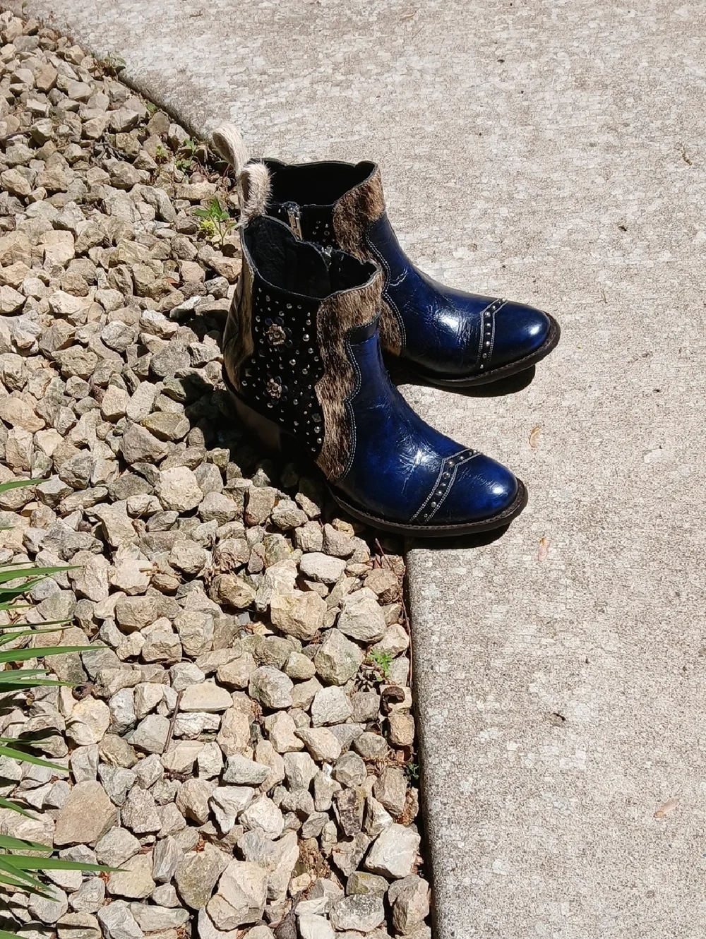 Old Gringo Zip Up Boot Sz 9B